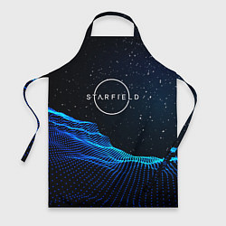 Фартук кулинарный Space logo Starfield, цвет: 3D-принт