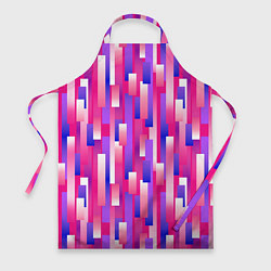 Фартук кулинарный Градиентные прямоугольники, цвет: 3D-принт