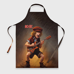 Фартук кулинарный ACDC art, цвет: 3D-принт