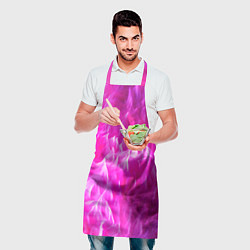Фартук кулинарный Pink texture, цвет: 3D-принт — фото 2