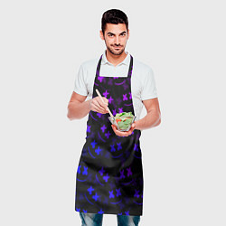 Фартук кулинарный Marshmello DJ, цвет: 3D-принт — фото 2