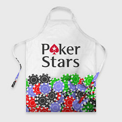 Фартук кулинарный Poker - игра для удачливых, цвет: 3D-принт