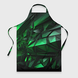 Фартук кулинарный Green abstract, цвет: 3D-принт