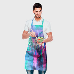 Фартук кулинарный Shurshun - tie-dye, цвет: 3D-принт — фото 2