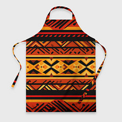 Фартук кулинарный Узор в этническом стиле масаев, цвет: 3D-принт