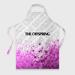 Фартук кулинарный The Offspring rock legends посередине, цвет: 3D-принт