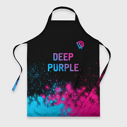 Фартук Deep Purple - neon gradient посередине