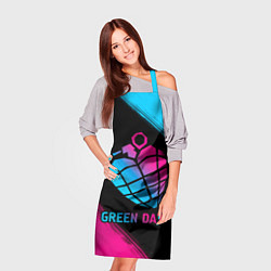 Фартук кулинарный Green Day - neon gradient, цвет: 3D-принт — фото 2