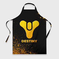 Фартук кулинарный Destiny - gold gradient, цвет: 3D-принт