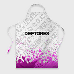 Фартук кулинарный Deftones rock legends посередине, цвет: 3D-принт