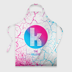 Фартук кулинарный The Killers neon gradient style, цвет: 3D-принт