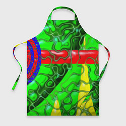 Фартук кулинарный Кожаный рельеф, цвет: 3D-принт