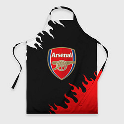 Фартук кулинарный Arsenal fc flame, цвет: 3D-принт