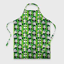 Фартук кулинарный Мишки панда мультяшные, цвет: 3D-принт
