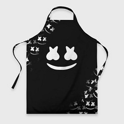 Фартук кулинарный Marshmello black collection, цвет: 3D-принт