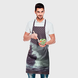 Фартук кулинарный Льдистый стимпанк, цвет: 3D-принт — фото 2