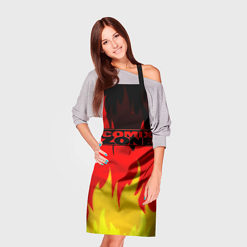Фартук Comixzone sega / 3D-принт – фото 3