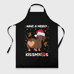 Фартук кулинарный Have a merry kissmyass, цвет: 3D-принт