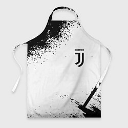 Фартук кулинарный Juventus sport color black, цвет: 3D-принт