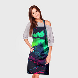 Фартук кулинарный Кислотные абстракт, цвет: 3D-принт — фото 2