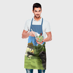 Фартук кулинарный Чикен Ган - бой, цвет: 3D-принт — фото 2