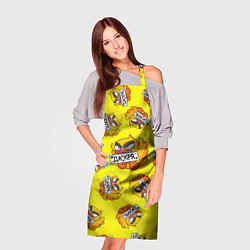 Фартук кулинарный Да кря, цвет: 3D-принт — фото 2