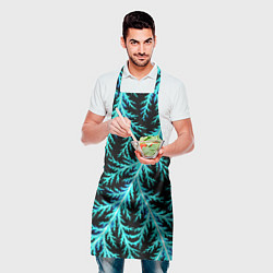 Фартук кулинарный Разряды электричества Tie Dye, цвет: 3D-принт — фото 2