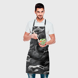 Фартук кулинарный Неукротимый графит, цвет: 3D-принт — фото 2