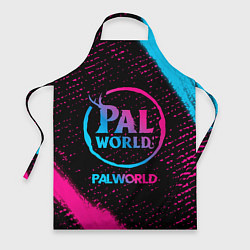 Фартук кулинарный Palworld - neon gradient, цвет: 3D-принт