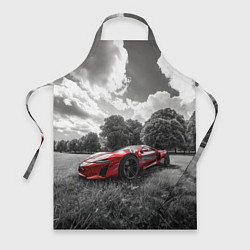 Фартук кулинарный Парковка в неположенном месте спорткара, цвет: 3D-принт