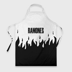 Фартук Ramones fire black rock