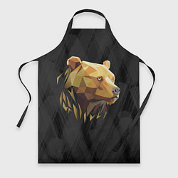 Фартук кулинарный Русский бурый медведь 2024, цвет: 3D-принт