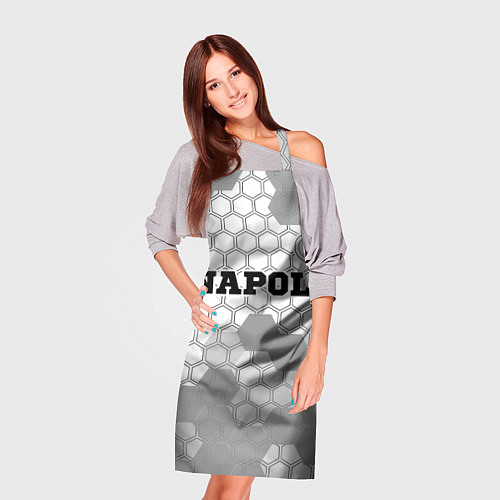 Фартук Napoli sport на светлом фоне посередине / 3D-принт – фото 3