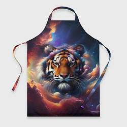 Фартук кулинарный Космический лев, цвет: 3D-принт