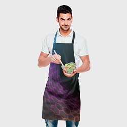 Фартук кулинарный Inter футбольная сетка, цвет: 3D-принт — фото 2