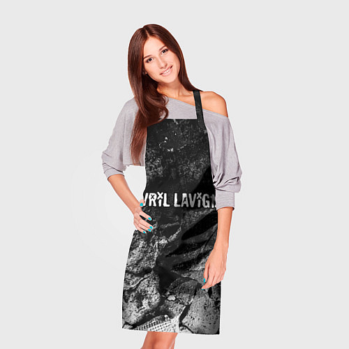 Фартук Avril Lavigne black graphite / 3D-принт – фото 3