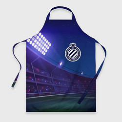 Фартук кулинарный Club Brugge ночное поле, цвет: 3D-принт