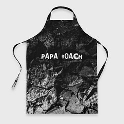 Фартук кулинарный Papa Roach black graphite, цвет: 3D-принт
