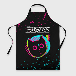 Фартук кулинарный Eagles - rock star cat, цвет: 3D-принт