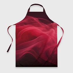 Фартук кулинарный Дым бордо, цвет: 3D-принт