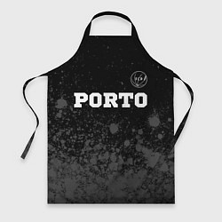 Фартук кулинарный Porto sport на темном фоне посередине, цвет: 3D-принт