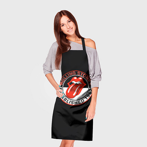 Фартук Rolling Stones Established 1962 group / 3D-принт – фото 3