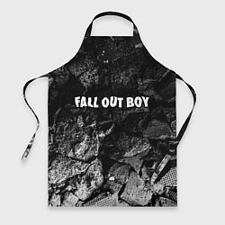 Фартук кулинарный Fall Out Boy black graphite, цвет: 3D-принт