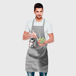 Фартук кулинарный Мальчик с бензопилой, цвет: 3D-принт — фото 2