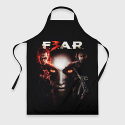 Фартук кулинарный FEAR 3, цвет: 3D-принт