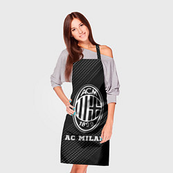 Фартук кулинарный AC Milan sport на темном фоне, цвет: 3D-принт — фото 2