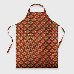 Фартук кулинарный Красные звезды СССР, цвет: 3D-принт