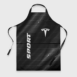 Фартук кулинарный Tesla sport metal, цвет: 3D-принт