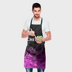 Фартук кулинарный Chelsea pro football посередине, цвет: 3D-принт — фото 2