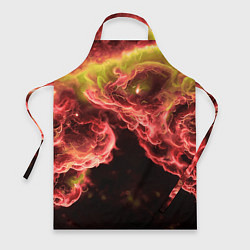 Фартук кулинарный Адское пламя инферно - inferno flame, цвет: 3D-принт